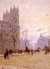 Abbey Canvas Paintings - Westminster Abbey